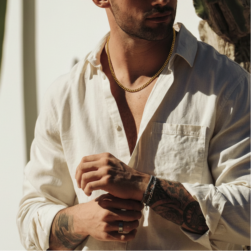 Cadena dorada - lifestyle