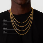 CUBAN (GOLD) 4MM